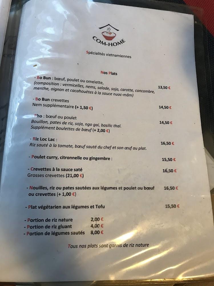 Com-Home - Menu Image 1